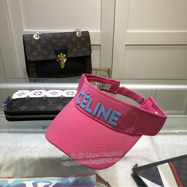 CELINE女士帽子 賽琳空頂遮陽帽  mm1164